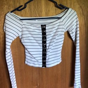 Stripped crop top